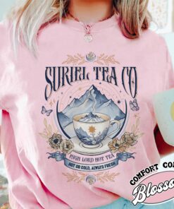 suriel tea co vintage acotar book lover womens suriel tea t shirt t2dtm