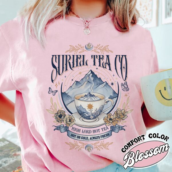 suriel tea co vintage acotar book lover womens suriel tea t shirt t2dtm