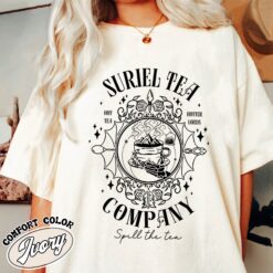suriel tea co comfort colors shirt vintage bookish womens acotar gift t shirt mbby5