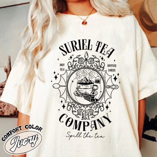 suriel tea co comfort colors shirt vintage bookish womens acotar gift t shirt mbby5
