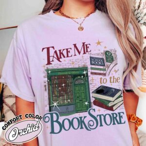 take me to the book store shirt vintage wizard book shop womens t shirt bookish librarian tee pmxx6