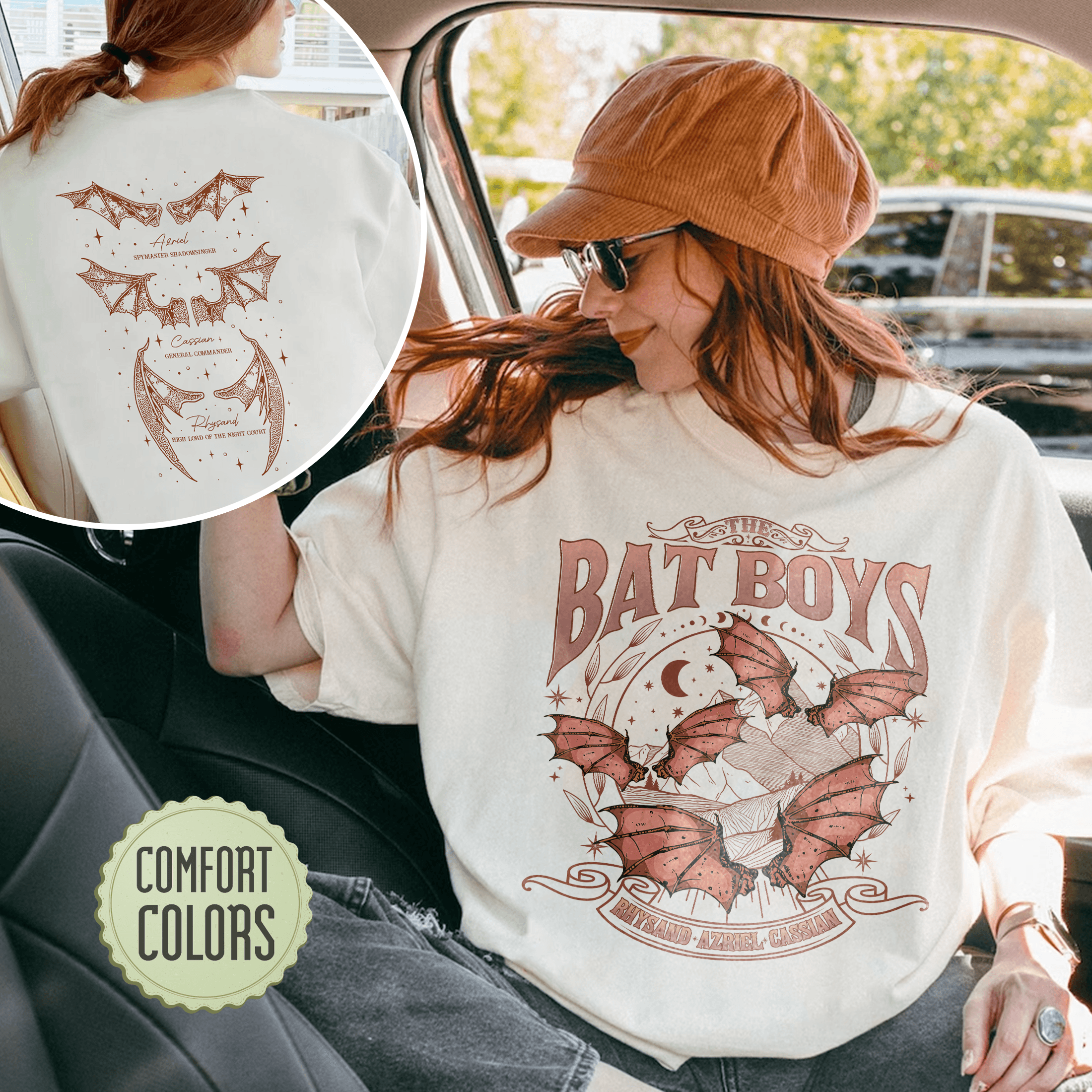 the bat boys comfort colors shirt vintage acotar the night court womens rhysand cassian azriel t shirt c3hmi