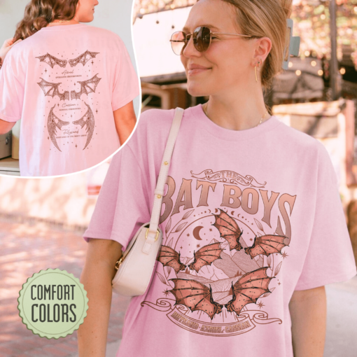 the bat boys comfort colors shirt vintage acotar the night court womens rhysand cassian azriel t shirt old0j