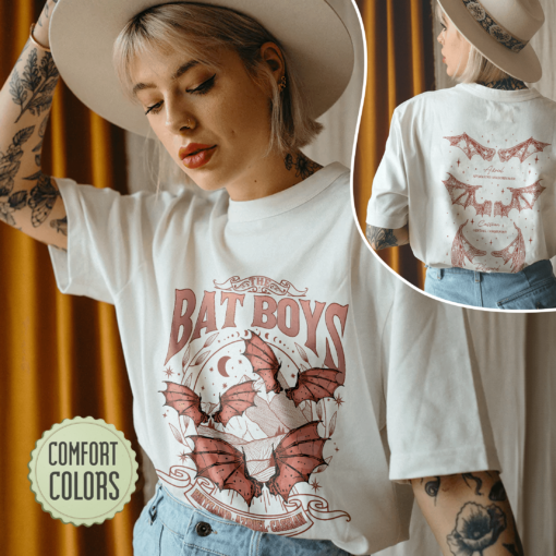 the bat boys comfort colors shirt vintage acotar the night court womens rhysand cassian azriel t shirt vf8l0