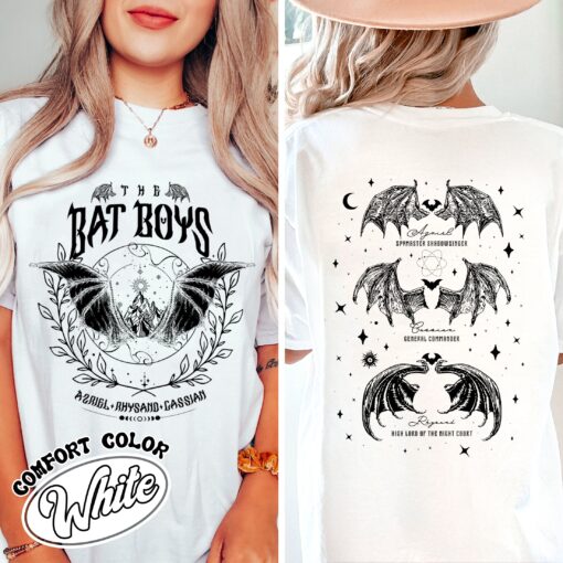 the bat boys comfort colors shirt vintage the night court acotar womens rhysand cassian azriel t shirt 2bco7