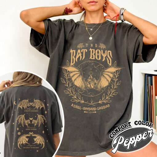 the bat boys comfort colors shirt vintage the night court acotar womens rhysand cassian azriel t shirt au2hw