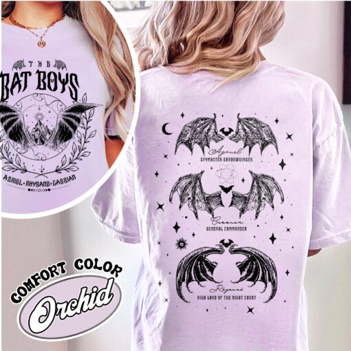 the bat boys comfort colors shirt vintage the night court acotar womens rhysand cassian azriel t shirt orn4c