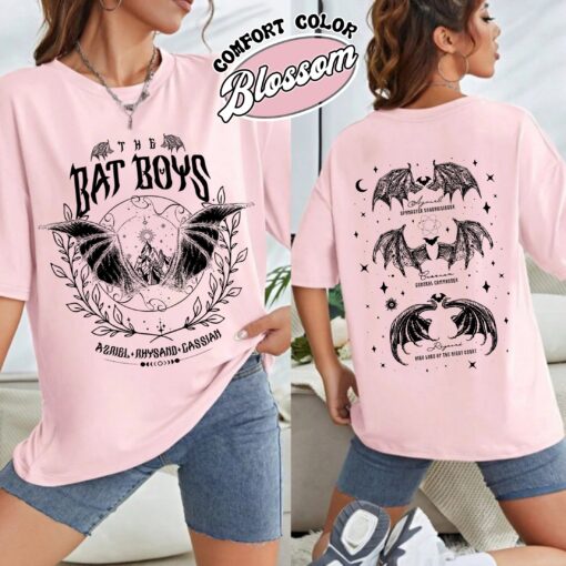 the bat boys comfort colors shirt vintage the night court acotar womens rhysand cassian azriel t shirt spyhr