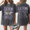 the cicadas reunion tour summer 2024 comfort color shirt vintage insect lover womens nature gift t shirt opm0f