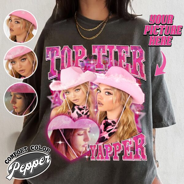 top tier yapper custom shirt vintage personalized certified yapper retro t shirt custom bootleg tee djgcy