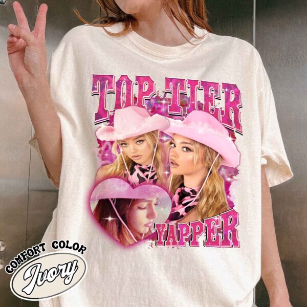 top tier yapper custom shirt vintage personalized certified yapper retro t shirt custom bootleg tee j22aa