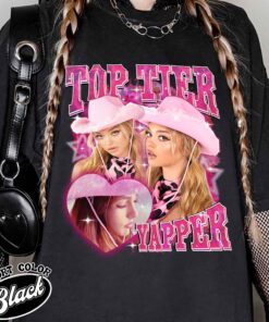 top tier yapper custom shirt vintage personalized certified yapper retro t shirt custom bootleg tee xwkzu