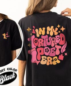 tortured poets comfort color shirt vintage tortured poets womens t shirt in my tortured poet era tee kkxt6