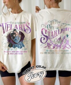 velaris city of starlight shirt vintage velaris night court acotar womens t shirt feyre and rhysand shirt apzw0