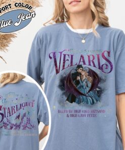 velaris city of starlight shirt vintage velaris night court acotar womens t shirt feyre and rhysand shirt nfgvk