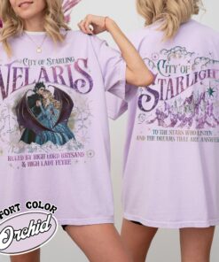 velaris city of starlight shirt vintage velaris night court acotar womens t shirt feyre and rhysand shirt odeop