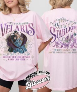 velaris city of starlight shirt vintage velaris night court acotar womens t shirt feyre and rhysand shirt x4tpi