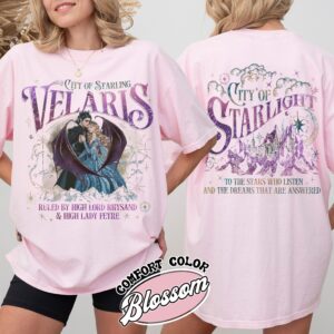 velaris city of starlight shirt vintage velaris night court acotar womens t shirt feyre and rhysand shirt x4tpi