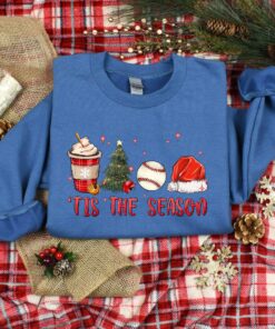 vintage christmas baseball shirt for baseball lovers featuring fun holiday design and comfortable fit eujnk scaled