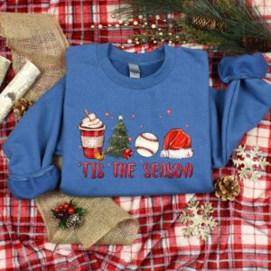 vintage christmas baseball shirt for baseball lovers featuring fun holiday design and comfortable fit eujnk scaled