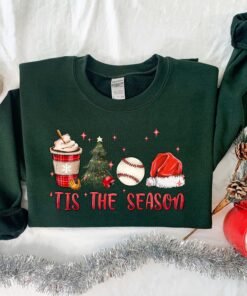 vintage christmas baseball shirt for baseball lovers featuring fun holiday design and comfortable fit fibf2 scaled