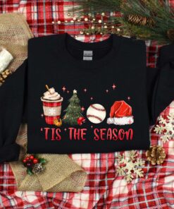 vintage christmas baseball shirt for baseball lovers featuring fun holiday design and comfortable fit wdgdb scaled