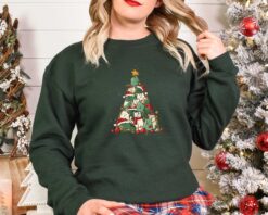 Vintage Christmas Cat Lover T Shirt with Fun Design for Holiday Celebrations and New Year Events