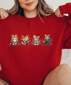 vintage christmas cat sweatshirt for cat lovers featuring meowy christmas design comfortable crewneck style xd3yi scaled