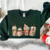 vintage christmas coffee t shirt with gingerbread and christmas tree design for coffee lovers and holiday outfits yx2di scaled