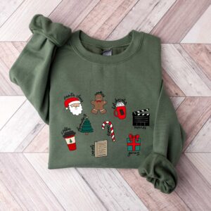 vintage christmas doodle t shirt for christmas lovers featuring fun designs ideal for holiday parties and family gatherings 7enbv scaled