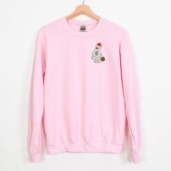 vintage christmas ghost embroidered sweatshirt with unique design for trendy holiday style 0j1ho scaled