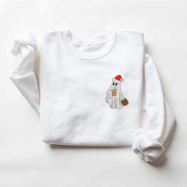 vintage christmas ghost embroidered sweatshirt with unique design for trendy holiday style bx0tc scaled