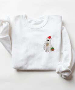 vintage christmas ghost embroidered sweatshirt with unique design for trendy holiday style bx0tc scaled