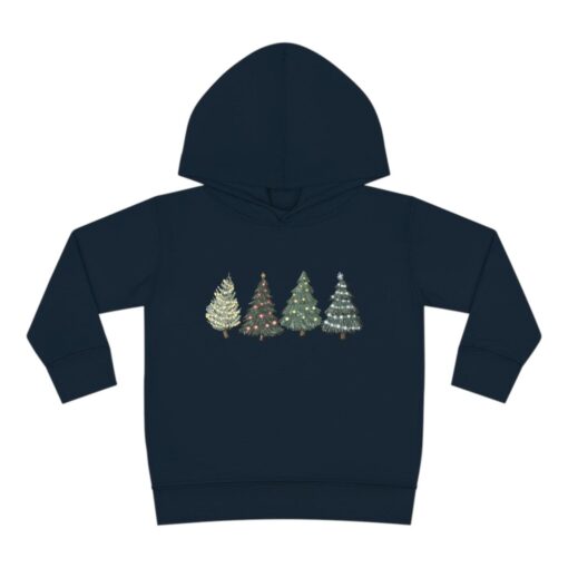 vintage christmas hoodie for toddler featuring christmas tree design comfortable winter sweatshirt for kids long sleeve crewneck 7dakl