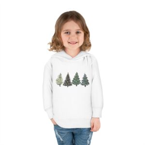 vintage christmas hoodie for toddler featuring christmas tree design comfortable winter sweatshirt for kids long sleeve crewneck goa47