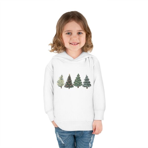 vintage christmas hoodie for toddler featuring christmas tree design comfortable winter sweatshirt for kids long sleeve crewneck goa47