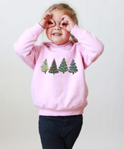 vintage christmas hoodie for toddler featuring christmas tree design comfortable winter sweatshirt for kids long sleeve crewneck vc2q4 scaled