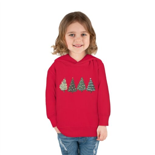 vintage christmas hoodie for toddler featuring christmas tree design comfortable winter sweatshirt for kids long sleeve crewneck