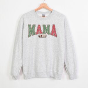 vintage christmas mama claus sweatshirt for moms funny xmas sweater with unique design comfortable and stylish holiday apparel l7fvn