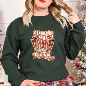 vintage christmas music t shirt jingle bell rockin retro design for holiday celebrations and festive gatherings gjpeu scaled