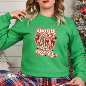 vintage christmas music t shirt jingle bell rockin retro design for holiday celebrations and festive gatherings lnguq scaled