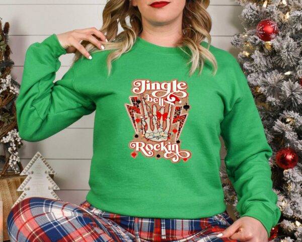 vintage christmas music t shirt jingle bell rockin retro design for holiday celebrations and festive gatherings lnguq scaled