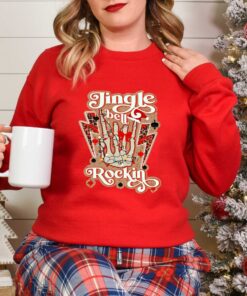 vintage christmas music t shirt jingle bell rockin retro design for holiday celebrations and festive gatherings vldsi scaled