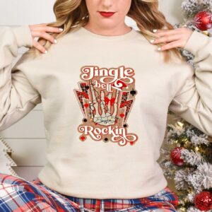 vintage christmas music t shirt jingle bell rockin retro design for holiday celebrations and festive gatherings xlxwq scaled