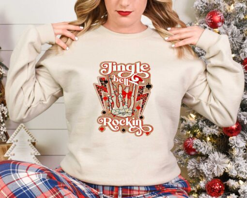 vintage christmas music t shirt jingle bell rockin retro design for holiday celebrations and festive gatherings xlxwq scaled