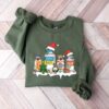 vintage christmas nurse sweatshirt shine bright like a call light merry nurse shirt for holiday celebrations and festive events r0ayy scaled