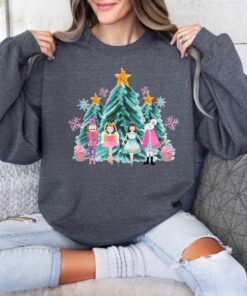 vintage christmas nutcracker sweatshirt for women holiday winter shirt with fun design for festive celebrations 7zamj scaled