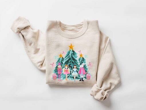 vintage christmas nutcracker sweatshirt for women holiday winter shirt with fun design for festive celebrations mvgqy scaled