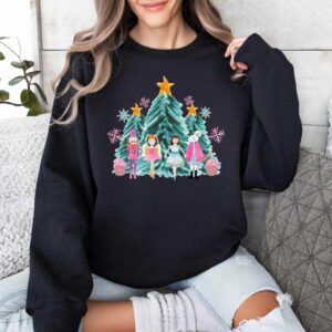 vintage christmas nutcracker sweatshirt for women holiday winter shirt with fun design for festive celebrations olsla scaled