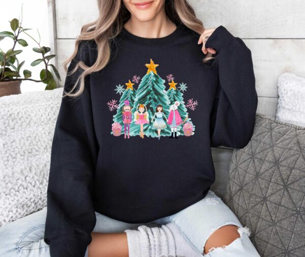 vintage christmas nutcracker sweatshirt for women holiday winter shirt with fun design for festive celebrations olsla scaled